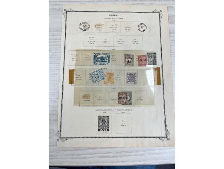 including Shanghai, Chefoo, Chingkiang, Wugu and others. Mostly Shanghai LPO stamps. Plus a fe Amoy, Hankow, Kewkiang LPO sta
